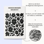 Ein-Farben-Malbuch für innere Ruhe & Selbstreflexion