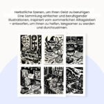 Ein-Farben-Malbuch – Herbstausgabe (Neu) – Bild 7