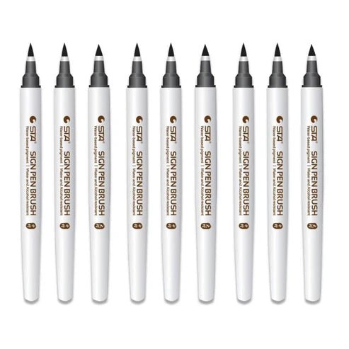 9-pen-set_2 9-teiliges Farbmarker-Set – Bild 1